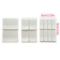 Clear Semi-Transparent Sticky Tabs, Self-Stick Page Markers, Practical Stationery for Note Taking & Document Organization.