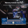 Laptop to Desktop RAM Adapter DDR3 DDR4 SO-DIMM to PC DIMM Converter Memory Upgrade Plug/Play for All Motherboard Configurations. 