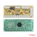 PC USB encoder to joystick zero delay arcade joystick circuit board control module, suitable for 2-pin MAME DIY set. 