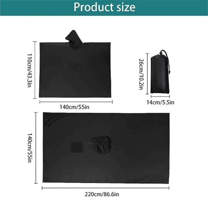 Waterproof%20Rain%20Poncho%20Lightweight%20Hooded%20Rain%20Coat%20Picnic%20Mat%20Blanket%20Sun%20Shelter%20for%20Outdoor%20Camping%20Hiking%20Cycling%20Climbing%20-%20Image%206
