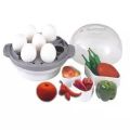 Rapid Egg Cooker Electric Egg Cooker for Omelet Eggs & Soft, Medium, Hard-Boiled Egg Boiler Cooker US Plug Blue. 