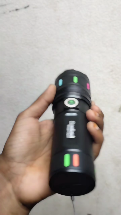 Sanford Ultra-Bright LED Flashlight Premium Tactical Torch Featuring Multiple Modes, Durable Waterproof Body, Bright Long-Distance Illumination for Camping, Fishing, Night Work and Emergencies