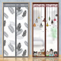 Magnetic Thermal Insulated Door Curtain Waterproof EVA Door Cover Self-Closing Windproof Door Transparent Kitchen Wind Household.