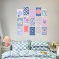 High Quality pack of 16 Aesthetic 4x6 Wall Collage Kit - wall decorations - Room Decor - aesthetic Glossy posters - Room Decor Ideas. 