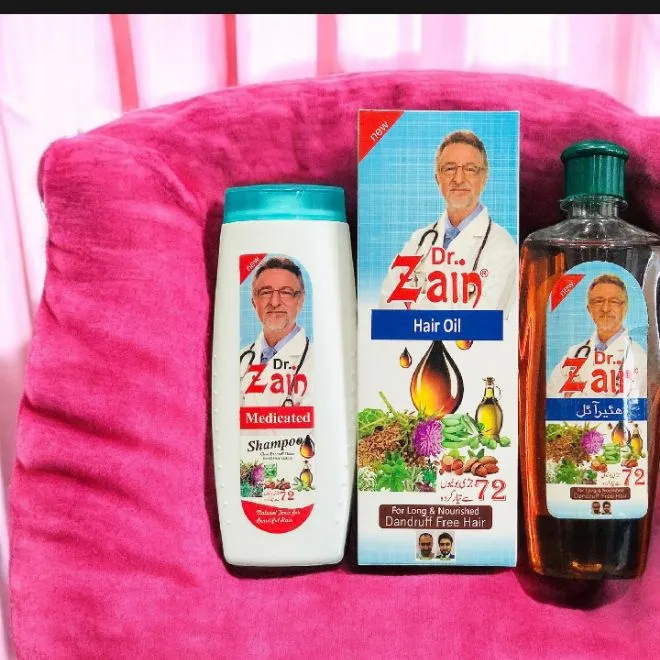 Dr%20Zain%20Hair%20Oil%20and%20Shampoo%20For%20Long%20And%20Nourished%20Dandruff%20free%20hair%20-%20Image%202