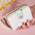 Retro Fashion Mini Flower Handbag - Zipper Wallet Closure, Lightweight and Compact, Perfect for Women's Daily Carrying Card Bag. 