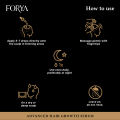 FORYA - Advanced Hair Growth Serum - 30ml (Triple Action Formula)  Boosts Growth, Reduces Hair fall & Strengthens Follicles. 
