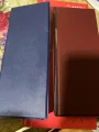 Business cheque book cover 25cm x 11cm x 1cm. 