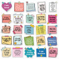 50PCS Self affirmation Encouragement Slogans Graffiti Stickers DIY Phone Cases Laptop Water Cups Waterproof Stickers. 