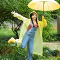 Non-disposable Raincoat Adult Thickened Outdoor Travel Portable Full-body Raincoat Anti-storm Raincoat Home Furnishings.