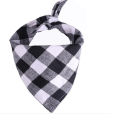 Classic Red Black Plaid Pet Dog Bandana Cat Puppy Kerchief Pet Dog Accessories Pet Neckerchief Scarf Dog Saliva Towel. 