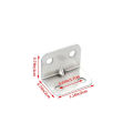 50PCS L-shaped Board Brackets Table Chairs Cabinets Wardrobes Fixed Connectors L-shaped Corner Code Hardware 90 ° Connectors.