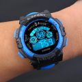 Children Watches Digital Sport Wristwatch For Kids Boys Girls Silicone Strap Waterproof Fashion Simple Big Dial Clock. 