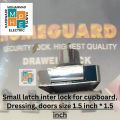hi grade small latch interlock for cupboard and safety locker. 