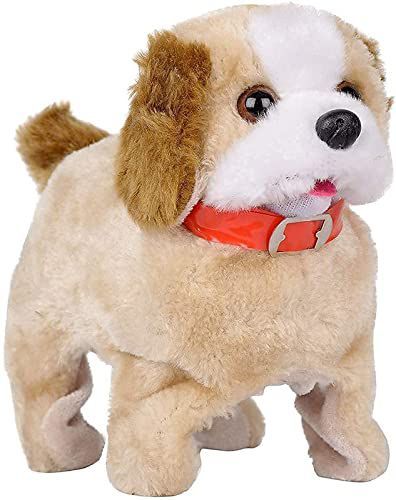 Puppy Jumping, Walking and Barking Dog Soft Toy Battery Operated Back Flip Jumping Dog Jump Run Toy Kid
