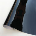 Piano Black Glossy Vinyl Wrap Film Gloss Black Self Adhesive Vinyl Sticker Bubble Free Vehicle Window Trim Mirror.