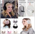 Earmuff Headphone Adjustable Comfy Soft Snow Outdoor Winter Ladies Girls Earmuffs Ear Cover. 