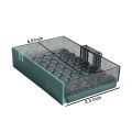Wall Mounted Plastic PS Modern Rectangle Shaped Luxury Soap Box Soap Dish Kitchen Sponge Holder.