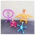 Telescopic Suction Robot Toy Funny Pop Tubes Stress Relief Sensory Toy. 