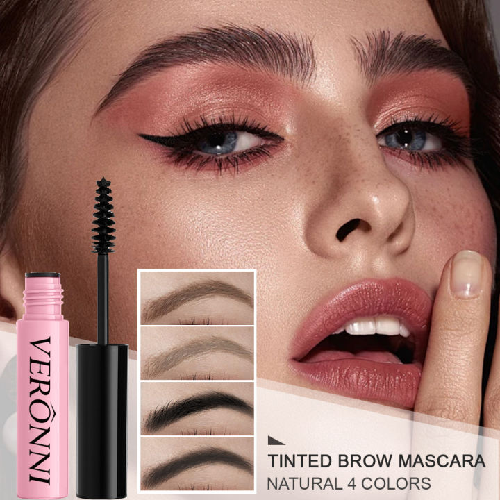 Tinted brow mascara natural 4 color eyebrow tint makeup Long Lasting Waterproof eyelash eyebrow tint dye Enhancers gel cosmetics