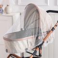 Baby Stroller Mosquito Net Pushchair Cart Insect Shield Net Mesh Safe Infants Protection Mesh Cover Baby Stroller Accessories. 