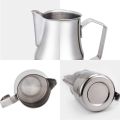 Easyworkz Espresso Steaming Pitcher Stainless Steel Coffee Frothing Picther Milk Jug Cappuccino Latte Art Cup. 