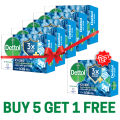 (Buy 5 Get 1 Free) Dettol Icy Cool Soaps 125gmX5, Get 1 Icy Cool 3X intense cooling Soap (125gm) FREE. 