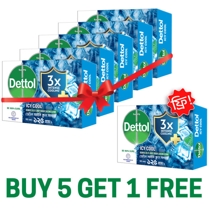 (Buy%205%20Get%201%20Free)%20Dettol%20Icy%20Cool%20Soaps%20125gmX5,%20Get%201%20Icy%20Cool%203X%20intense%20cooling%20Soap%20(125gm)%20FREE%20-%20Image%202