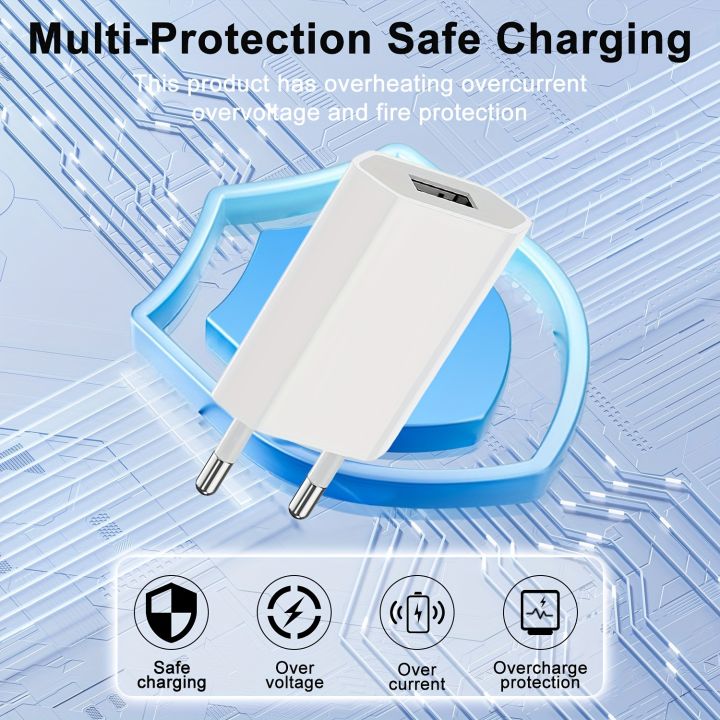 1/2/5Sets%205V%201A%20USB%20Charger%20Travel%20Wall%20Charging%20Head%20with%20USB%20A%20to%20Type%20C%20USB%20Charging%20Cable%20Phone%20Adapter%20Portable%20EU%20Plug%205W%20-%20Image%205