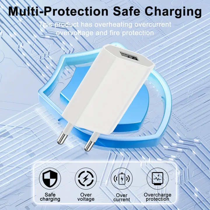 1/2/5Sets%205V%201A%20USB%20Charger%20Travel%20Wall%20Charging%20Head%20with%20USB%20A%20to%20Type%20C%20USB%20Charging%20Cable%20Phone%20Adapter%20Portable%20EU%20Plug%205W%20-%20Image%205