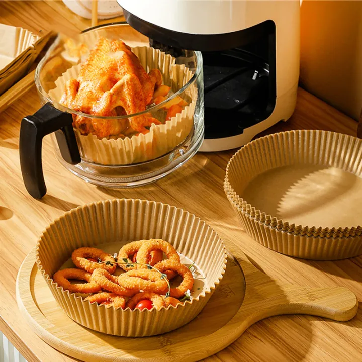 50%20Pcs%20Air%20Fryer%20Disposable%20Baking%20Paper%20Liner%20Round%20Oil-Proof%20Water-Proof%20Non-stick%20Paper%20for%20Air%20Fryer%20Microwave%20&%20Oven%20-%20Image%205