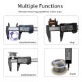 150mm 100mm Electronic Digital Caliper Carbon Fiber Dial Vernier Caliper Gauge Micrometer Digital Ruler Measuring Tool. 