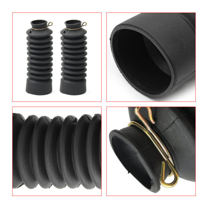 2Pcs%20Motorcycle%20Front%20Fork%20Dust%20Proof%20Sleeve%20Protector%20Damping%20%20%20Shock%20Absorber%20Dust%20Cover%20Gaiters%20Gators%20Boots%20Universal%20-%20Image%202