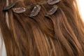 Hair Fixing clips for WIGS or HAIR Extensions Specially Designed for Men/Women Units - Black. 
