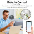 Manhot WiFi Smart Water Heater Button Switch 40A 8800W EU Standard Smart Life APP Voice Control Work with Tuya Alexa  Home. 