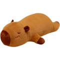 Kawaii Capybara Plush Toy Stuffed Capibara Fluffy Doll Long Sleep Soft Pillow Sofa Cushion Nap Sleeping Toys for School Xmas.