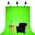 5×10ft Green Screen Chroma key, Green screen for studio, Green backdrop, Green background.. 