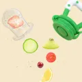 Baby Silicone Baby Fruit Feeder Food Supplement Pacifier Molar Stick Supplementary Portable Kids Boys Girls Fruit Supplement. 