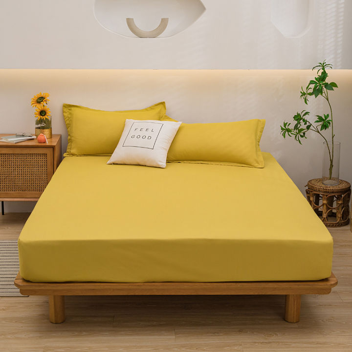 A%20simple%20pure%20color%20bed%20cover%20single%20all-wrapped%20mattress%20protective%20cover%20dust%20cover%20(without%20pillowcase)%20for%20all%20seasons%20-%20Image%207