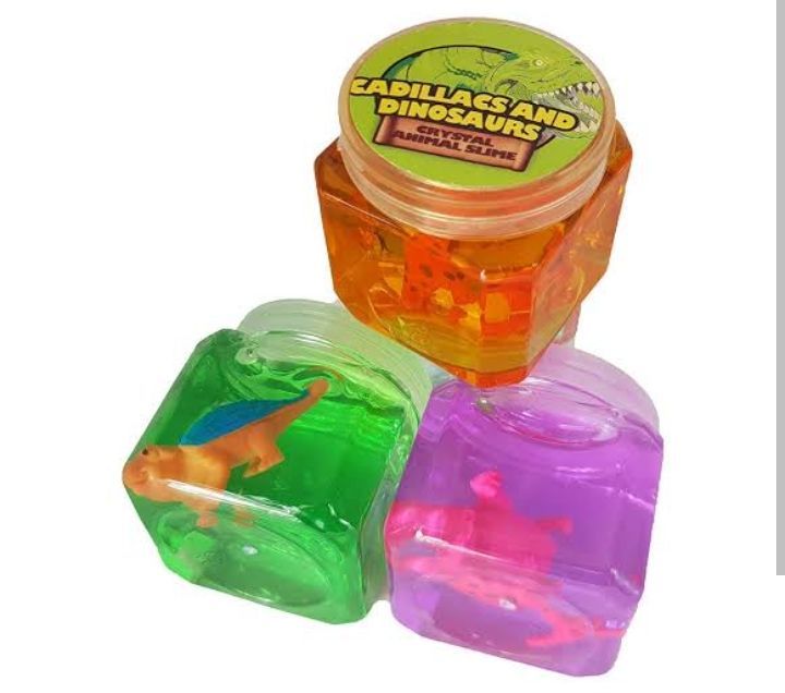 Crystal Animal Slime Toy for kids Crystal Mud With Unicorn Slime Imported (3 pcs)
