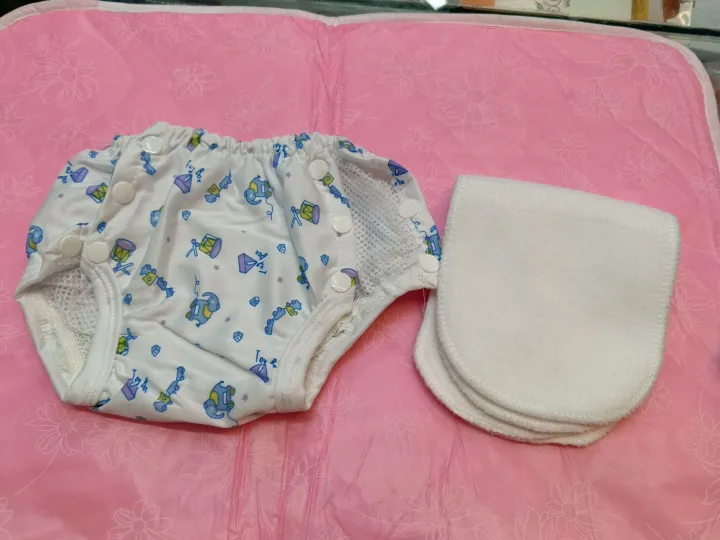 Washable%20Reusable%20Cloth%20Baby%20Diaper%20with%201%20Pad%202%20Layer%201%20Pc%20Mixed%20-%20Image%204