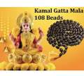 Kamal Gatta Mala 108 Beads,Lotus seed Japa Mala. 