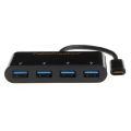 type c usb hub USB-C to 4-Ports USB 3.0 Hub for Type-C Devices the New Macbook ChromeBook Pixel & others Gold Plated. 