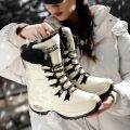 Winter Women Boots Platform Shoes Keep Warm Thigh High Snow Boots Outdoor Ladies Slip on Comfortable Waterproof Fur Femme Boots. 