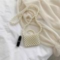 Pearl Bag For Girls With Pearl Strap Made By Premium Quality Pearls. 