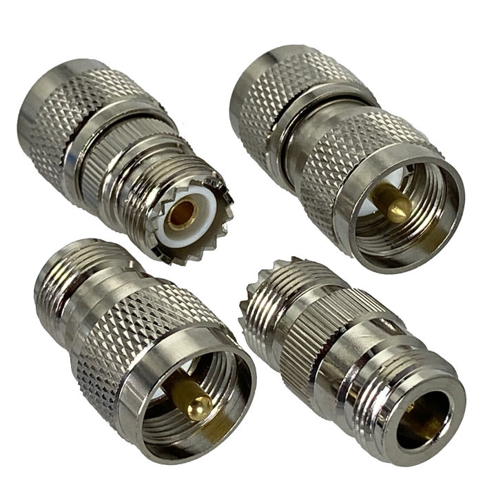 1PC N Male Female UHF PL259 SO239 Male Female Straight / 90 Degree / 3