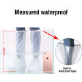 2023 New High tube Waterproof shoe Cover Long Length Slip-resistant Zipper Rain Boots Overshoes Waterproof Rainy Days Useful. 