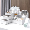 Makeup Organizer for Cosmetic Large Capacity Cosmetic Storage Box Organizer Desktop Jewelry Nail Polish Makeup Drawer Container.
