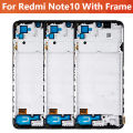 6.43" Super Amoled For Xiaomi Redmi Note 10 LCD Display With Touch Screen Digitizer Assembly For Redmi Note10S M2101K7AG Display. 
