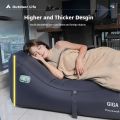 Fast Inflatable Air Sofa Bed Outdoor Portable Air Mattress Lazy Camping Automatic Inflatable Sleeping Mat for Travel Hiking.